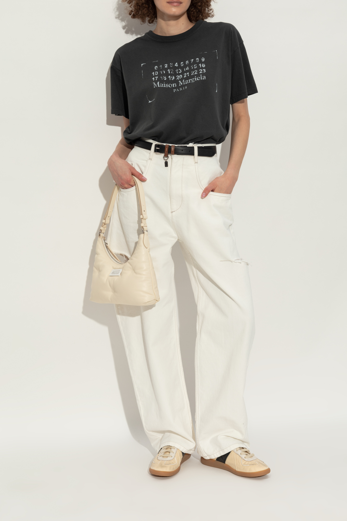 スニーカー MAISON MARGIELA Woman Sneakers Beige S58WS0259P8153 HA771 Maison Margiela Sneakers – BALTINI